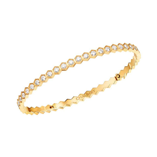 [Loran]BEE LOVE GOLD BRACELET FULL DIAMOND