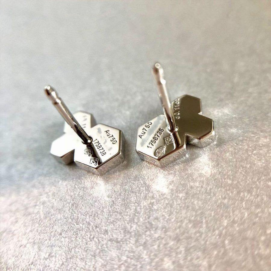 [Loran]BEE LOVE SILVER DIAMOND EARRINGS