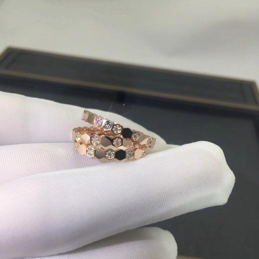 [Loran]BEE LOVE RING ROSE GOLD DIAMOND