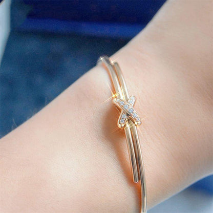 [Loran]JEUX DE BRACELET ROSE GOLD DIAMONDS
