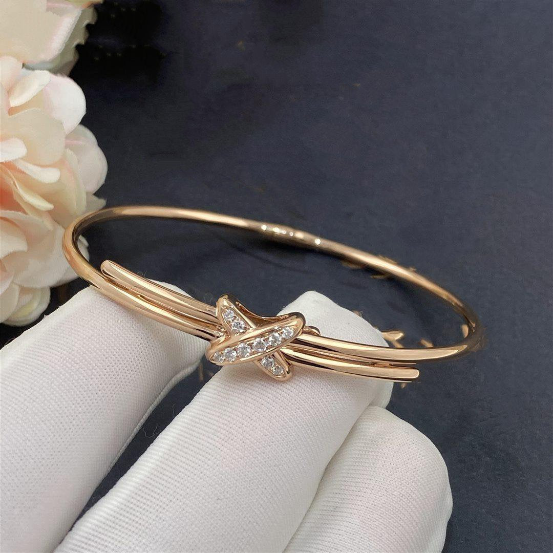 [Loran]JEUX DE BRACELET ROSE GOLD DIAMONDS