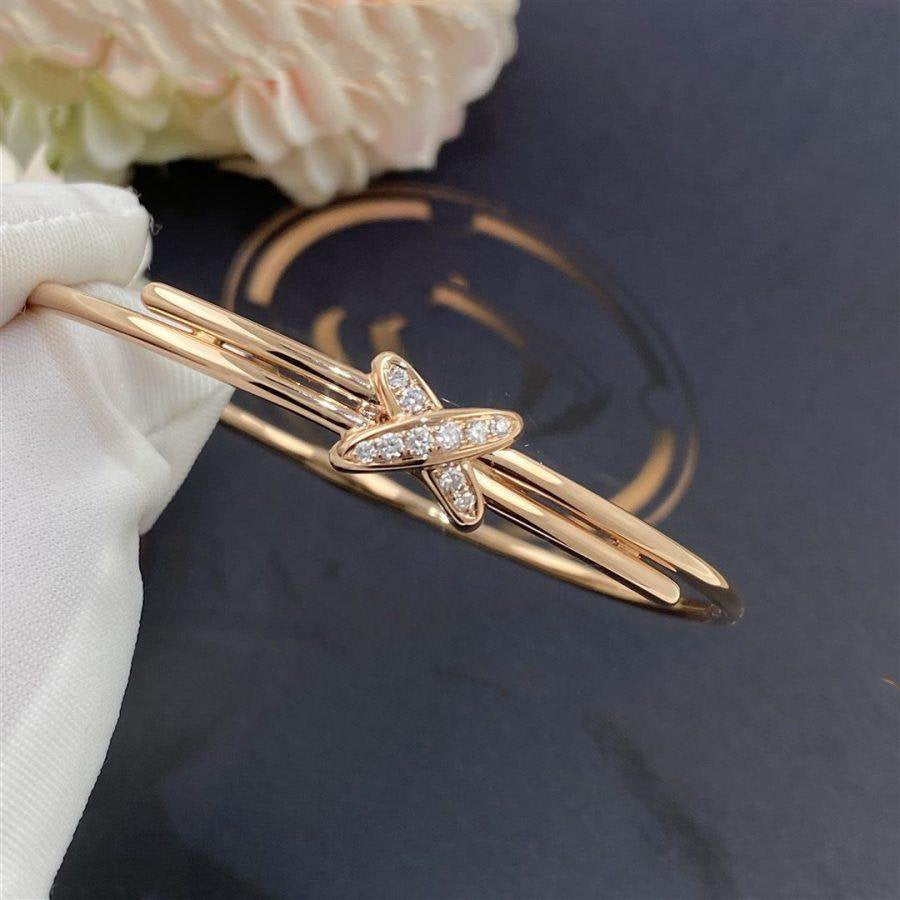 [Loran]JEUX DE BRACELET ROSE GOLD DIAMONDS