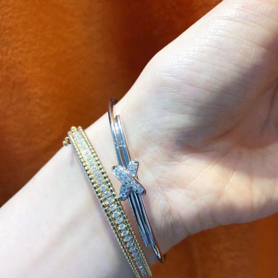 [Loran]JEUX DE BRACELET SILVER DIAMONDS