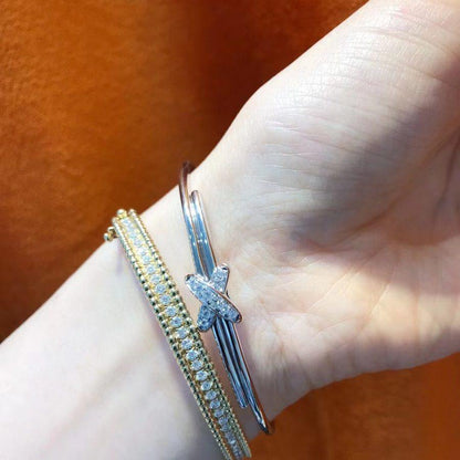 [Loran]JEUX DE BRACELET SILVER DIAMONDS