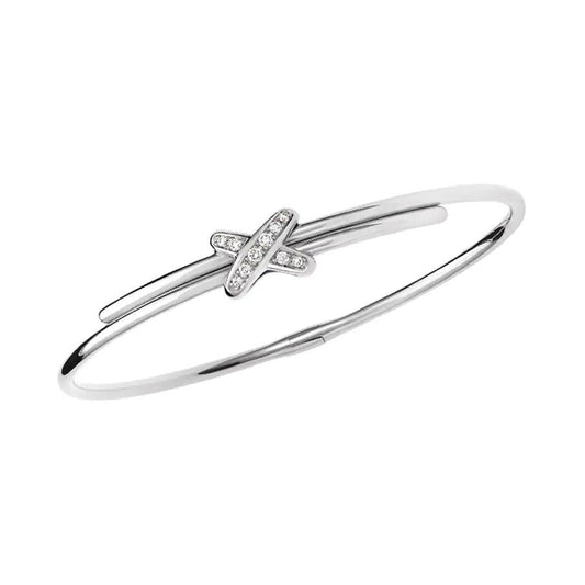 [Loran]JEUX DE BRACELET SILVER DIAMONDS