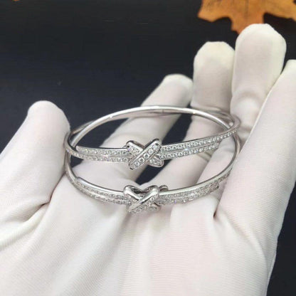 [Loran]JEUX DE BRACELET DIAMONDS SILVER