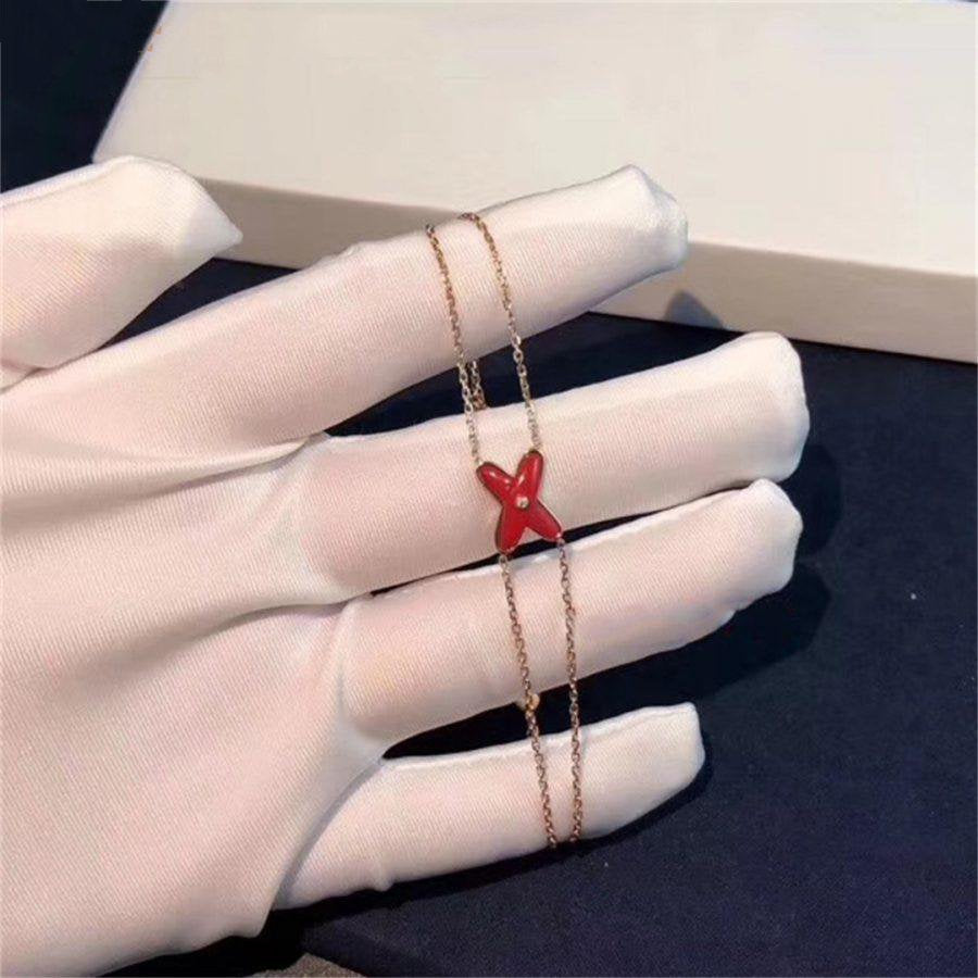 [Loran]JEUX BRACELET CARNELIAN ROSE GOLD 1 DIAMOND