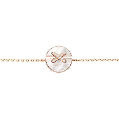 [Loran]JEUX DE BRACELET MOP ROSE GOLD DIAMONDS