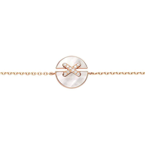 [Loran]JEUX DE BRACELET MOP ROSE GOLD DIAMONDS