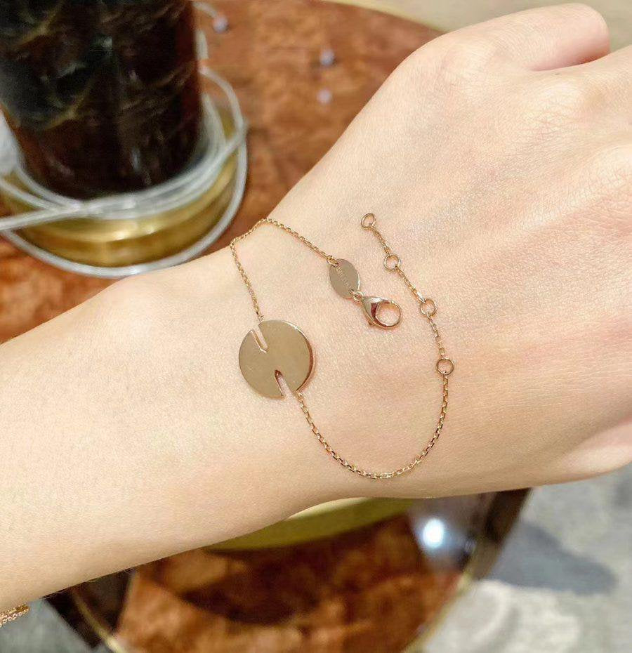 [Loran]JEUX DE BRACELET MOP ROSE GOLD DIAMONDS