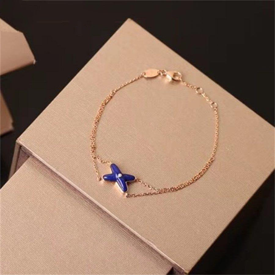 [Loran]Hollow Design Four-Leaf Clover Flower Shape Ring