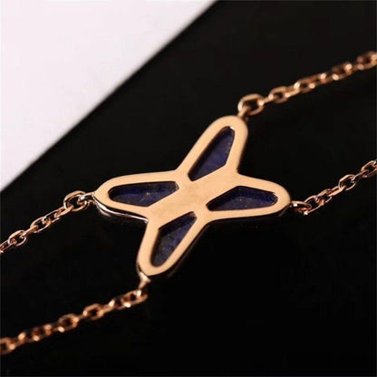 [Loran]Hollow Design Four-Leaf Clover Flower Shape Ring