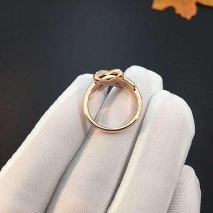 [Loran]JEUX DE ROSE GOLD DIAMOND RING