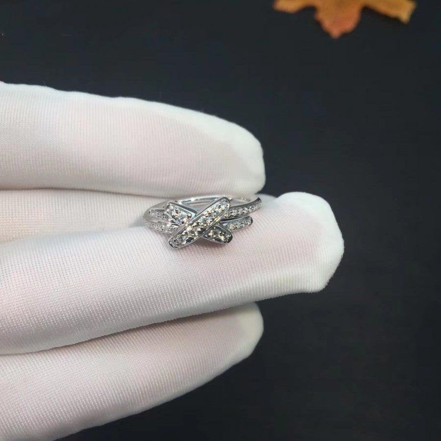 [Loran]JEUX DE SILVER DIAMOND RING