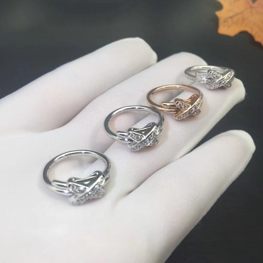 [Loran]JEUX DE SILVER DIAMOND RING