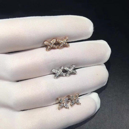 [Loran]JEUX DE DIAMOND EARRINGS