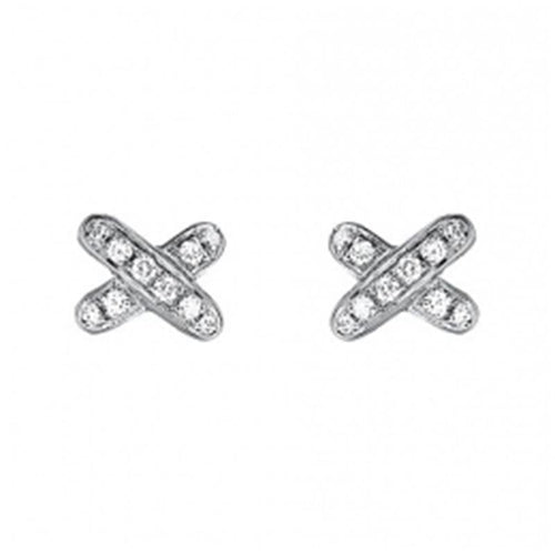 [Loran]JEUX DE DIAMOND EARRINGS