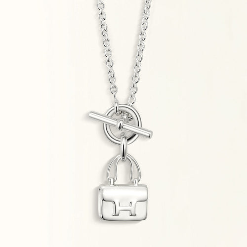 [Loran]POP H PEDANT SILVER NECKLACE