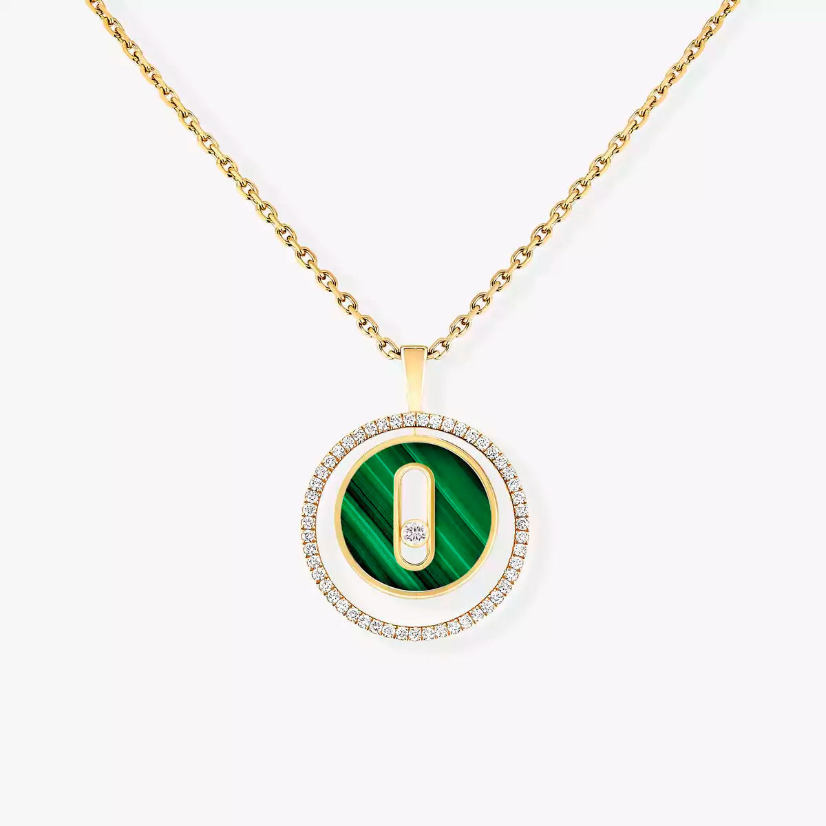 [Loran]LUCKY MOVE DIAMOND NECKLACE