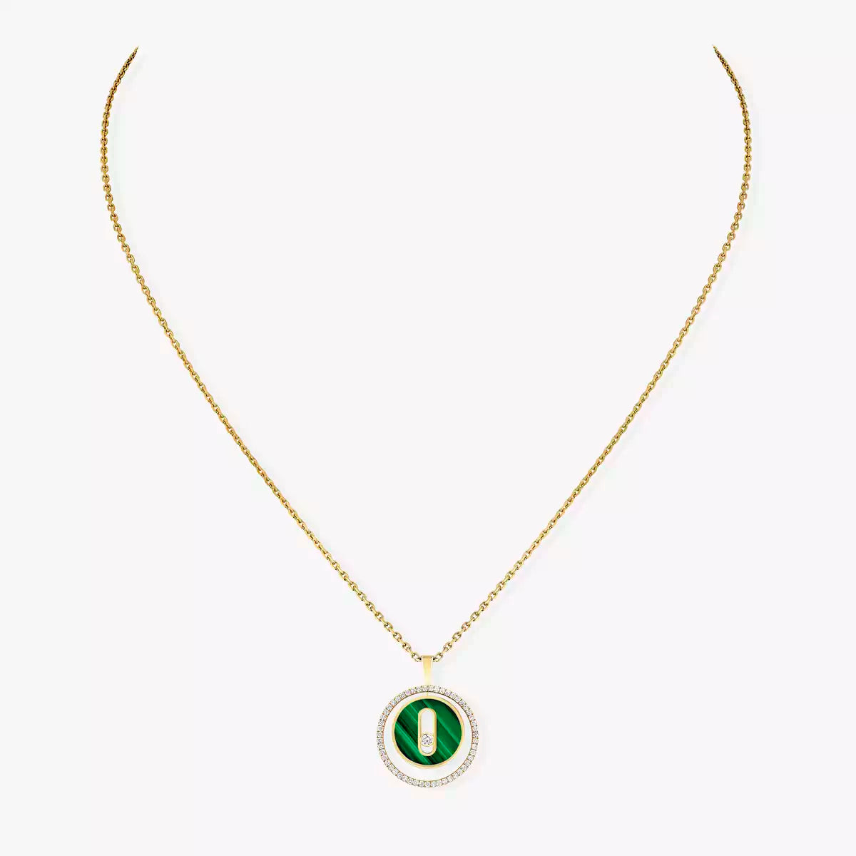 [Loran]LUCKY MOVE DIAMOND NECKLACE