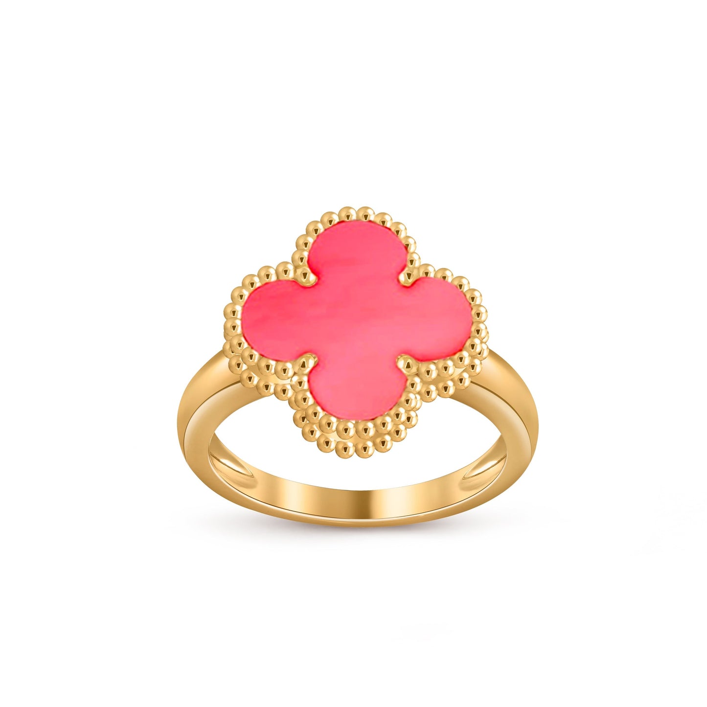 [Loran]LUCKY CLOVER VINTAGE GOLD RING COLLECTION