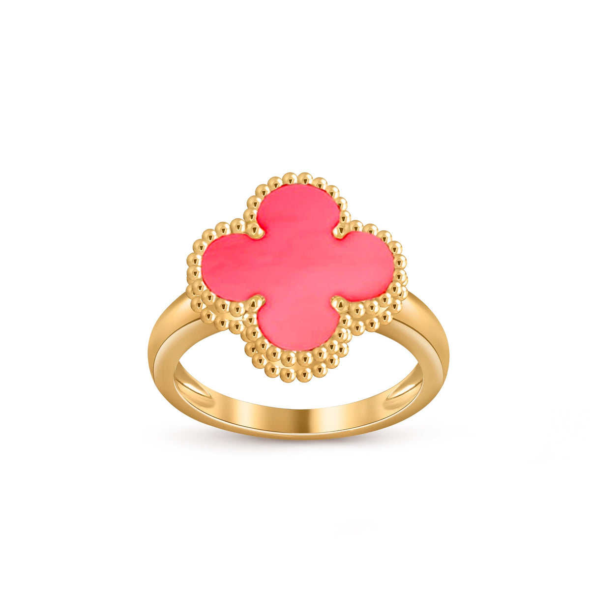 [Loran]LUCKY CLOVER VINTAGE GOLD RING COLLECTION