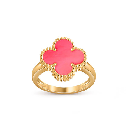 [Loran]LUCKY CLOVER VINTAGE GOLD RING COLLECTION