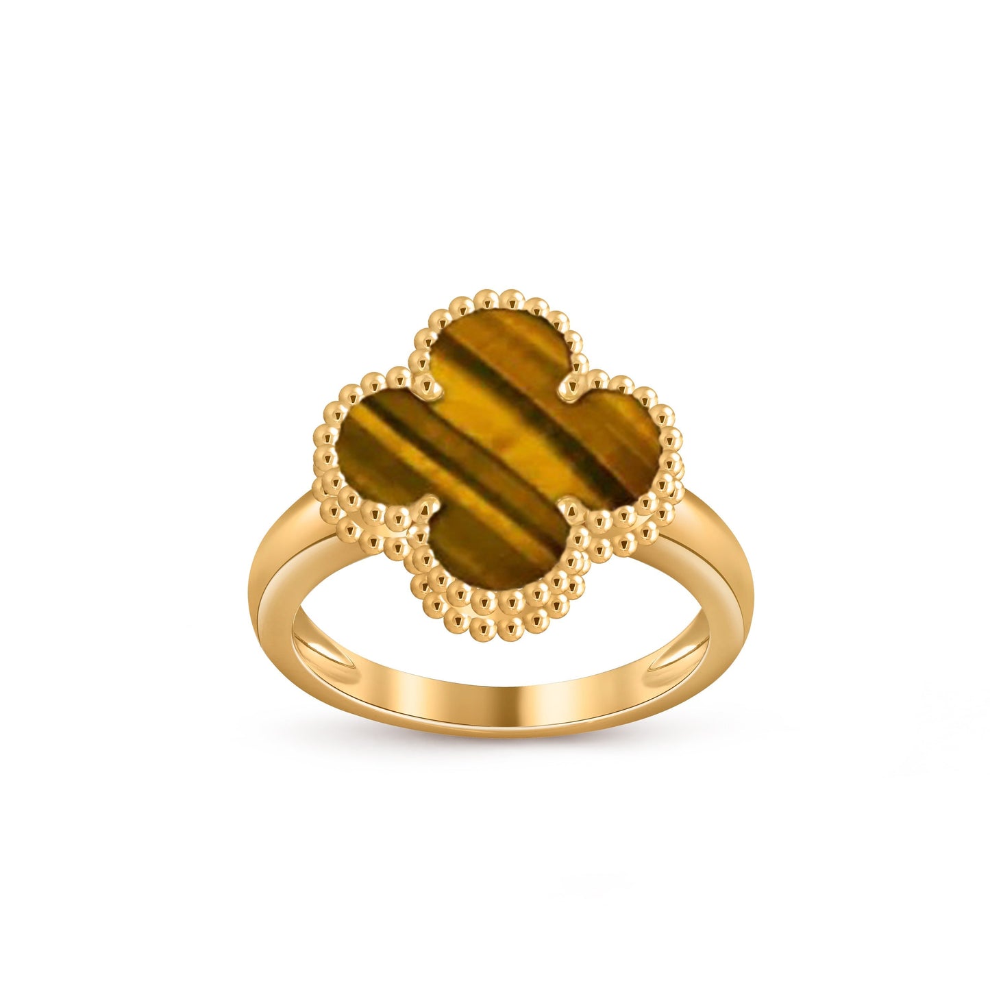 [Loran]LUCKY CLOVER VINTAGE GOLD RING COLLECTION