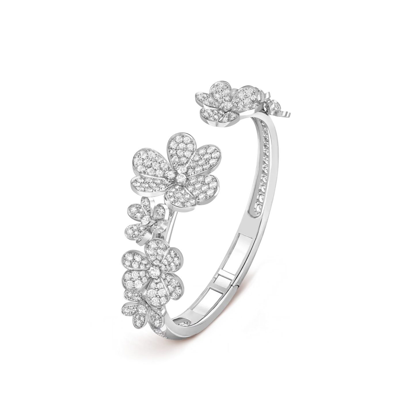 [Loran]LUMINOUS BLOSSOM OPEN BANGLE