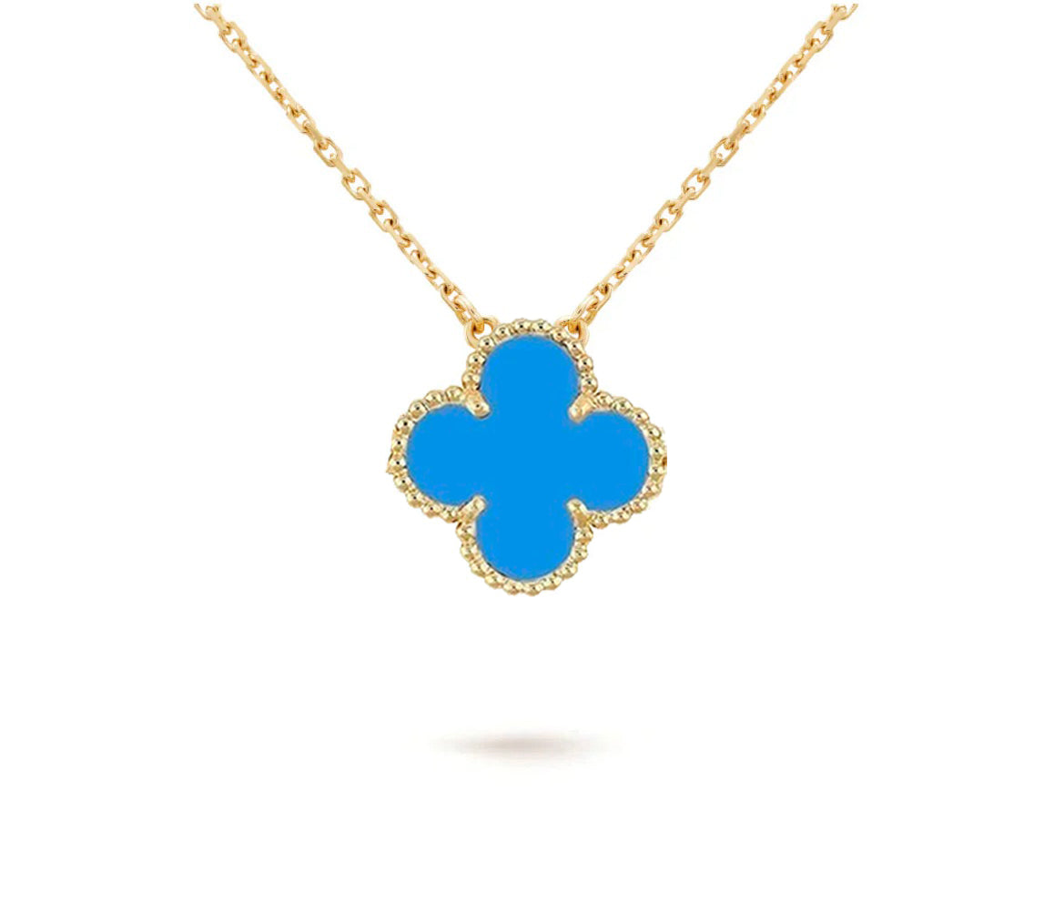 [Loran]15MM CLOVER FLOWER PENDANT NECKLACE COLLECTION