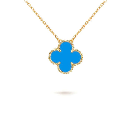 [Loran]15MM CLOVER FLOWER PENDANT NECKLACE COLLECTION