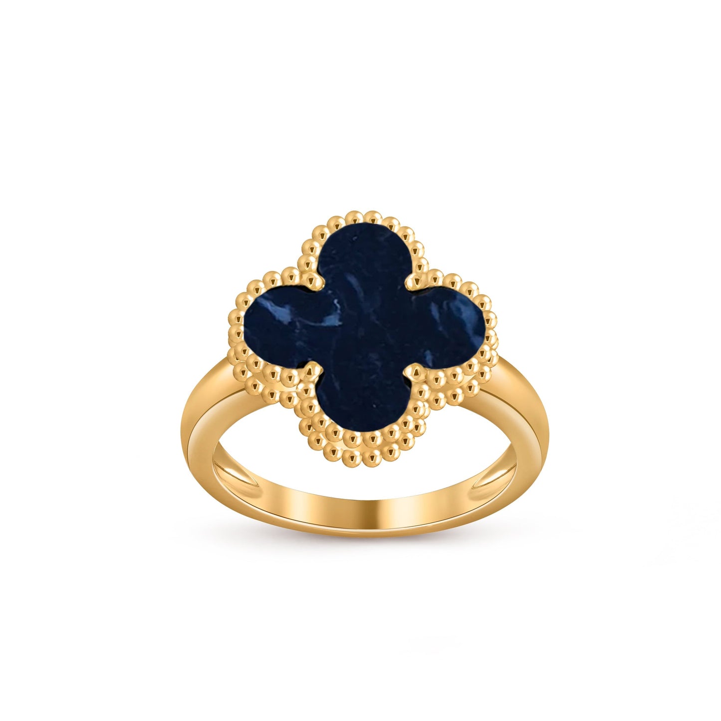 [Loran]LUCKY CLOVER VINTAGE GOLD RING COLLECTION