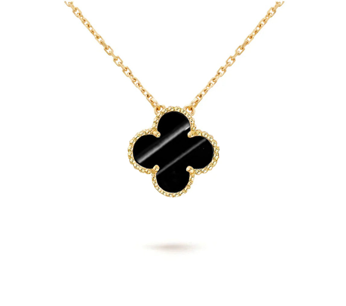 [Loran]15MM CLOVER FLOWER PENDANT NECKLACE COLLECTION