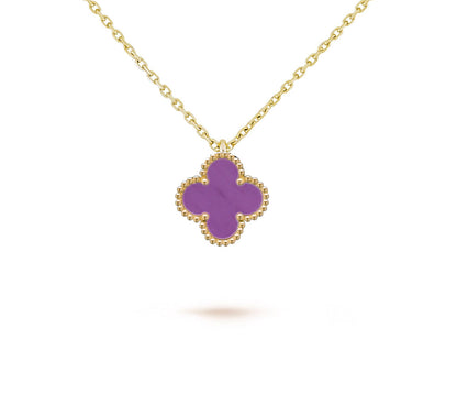 [Loran]9.5MM MINI CLOVER PENDANT NECKLACE COLLECTION