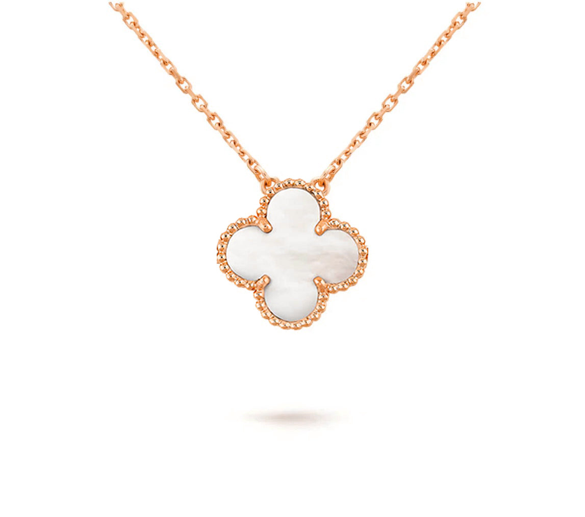 [Loran]15MM CLOVER FLOWER PENDANT NECKLACE COLLECTION