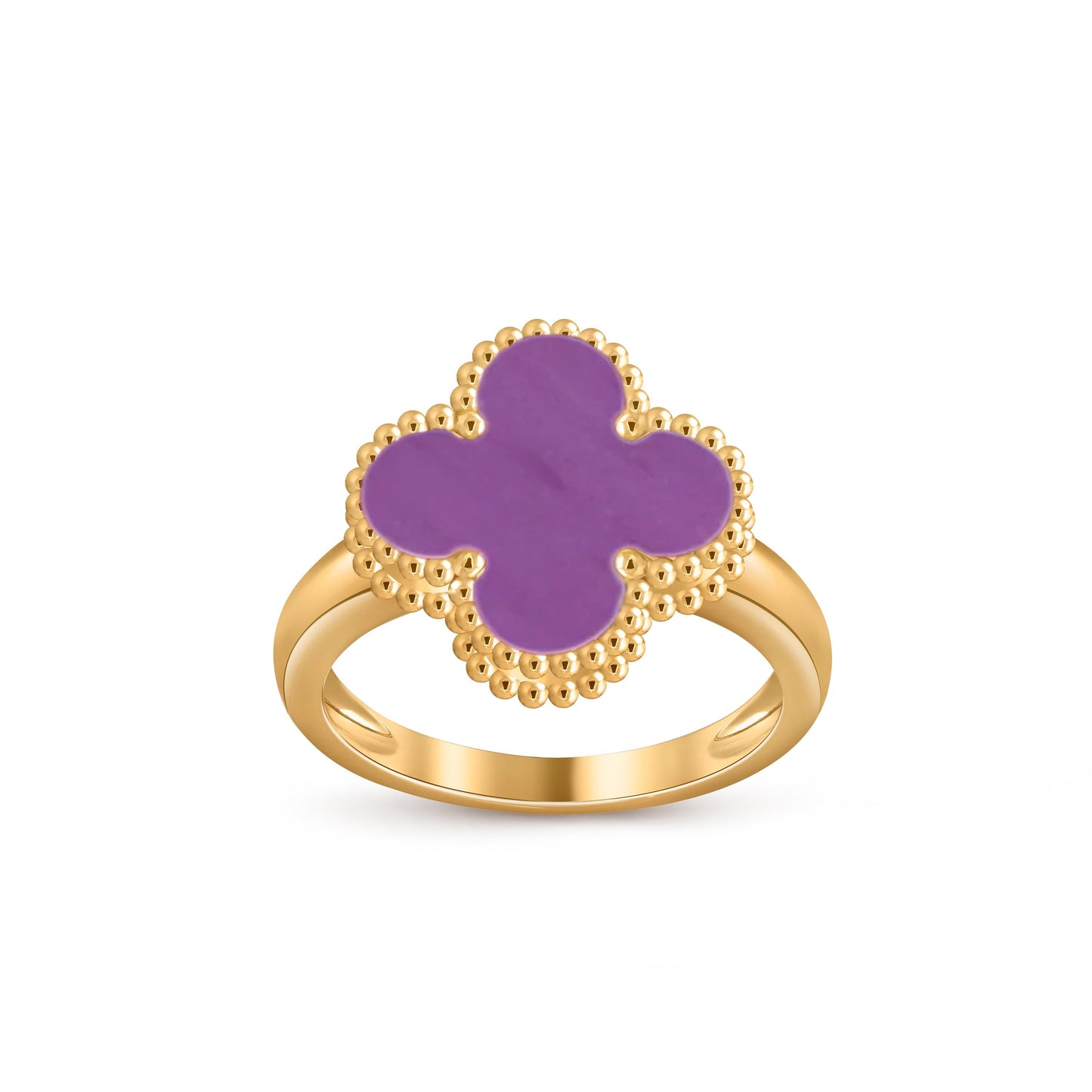 [Loran]LUCKY CLOVER VINTAGE GOLD RING COLLECTION
