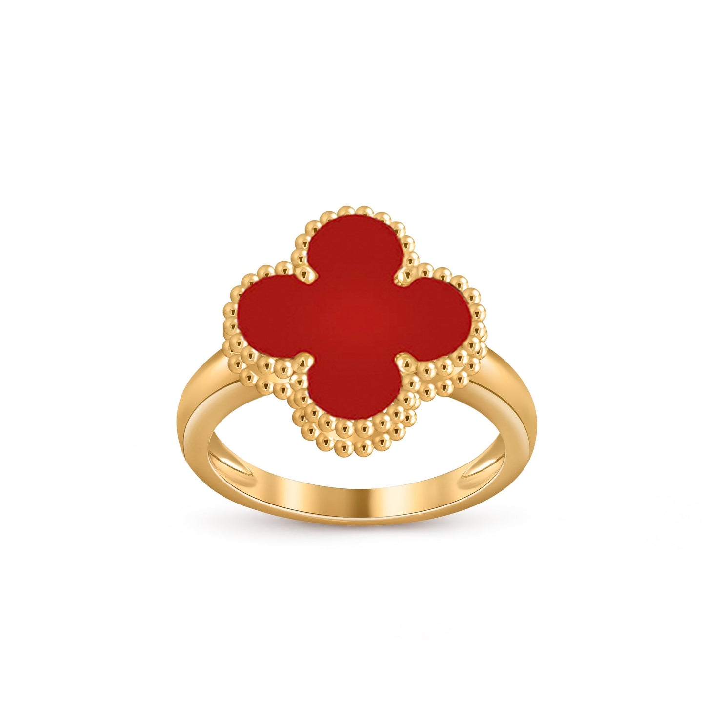 [Loran]LUCKY CLOVER VINTAGE GOLD RING COLLECTION
