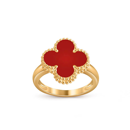 [Loran]LUCKY CLOVER VINTAGE GOLD RING COLLECTION