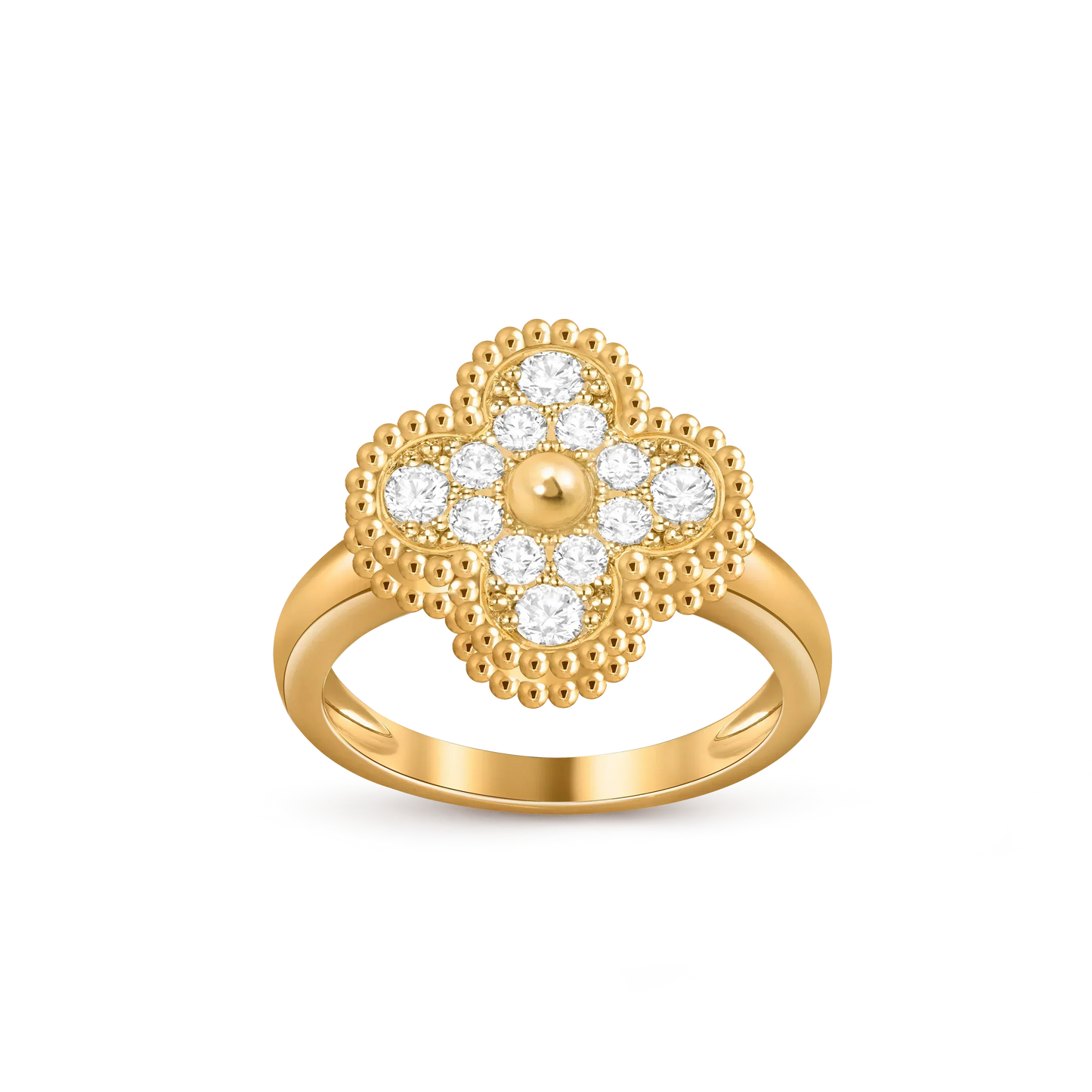 [Loran]LUCKY CLOVER VINTAGE GOLD RING COLLECTION