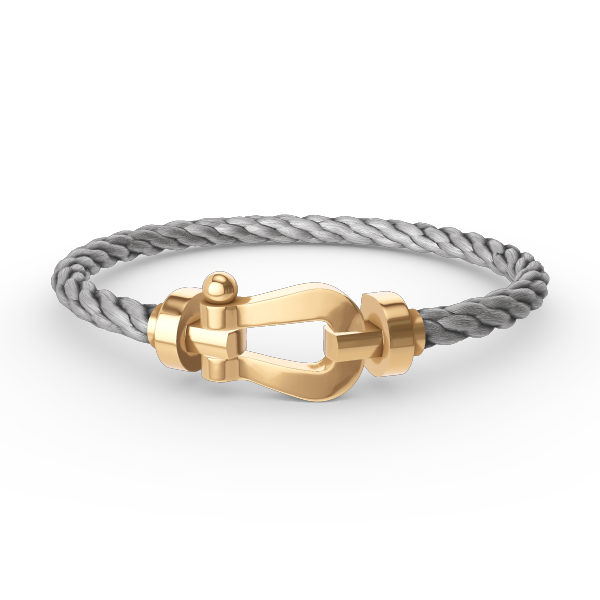 [Loran]FORCE LARGE HORSESHOE BRACELET - GOLD