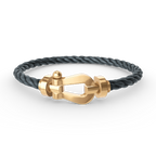 [Loran]FORCE LARGE HORSESHOE BRACELET - GOLD