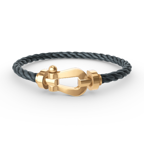 [Loran]FORCE LARGE HORSESHOE BRACELET - GOLD