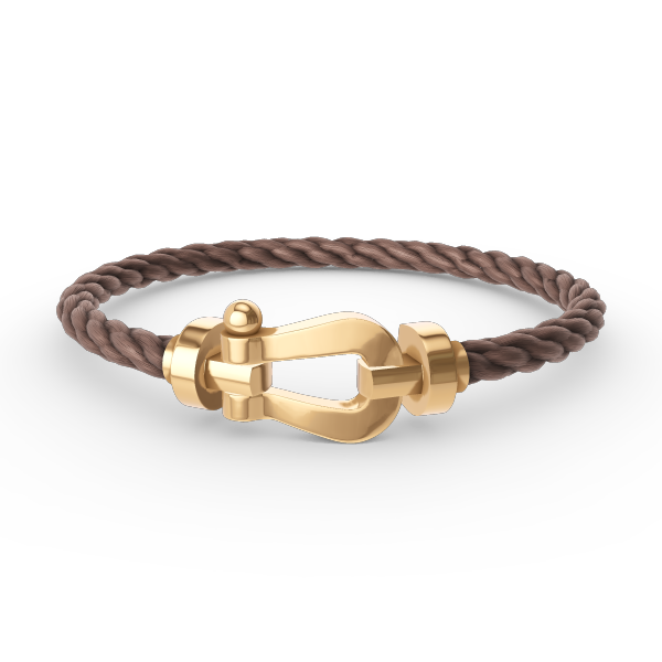 [Loran]FORCE LARGE HORSESHOE BRACELET - GOLD