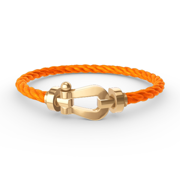 [Loran]FORCE LARGE HORSESHOE BRACELET - GOLD