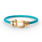 [Loran]FORCE LARGE HORSESHOE BRACELET - GOLD