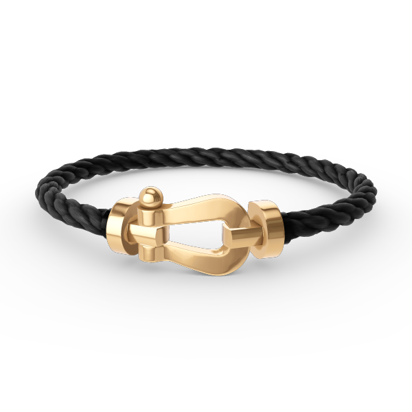 [Loran]FORCE LARGE HORSESHOE BRACELET - GOLD