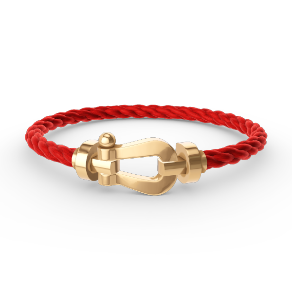 [Loran]FORCE LARGE HORSESHOE BRACELET - GOLD