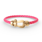 [Loran]FORCE LARGE HORSESHOE BRACELET - GOLD