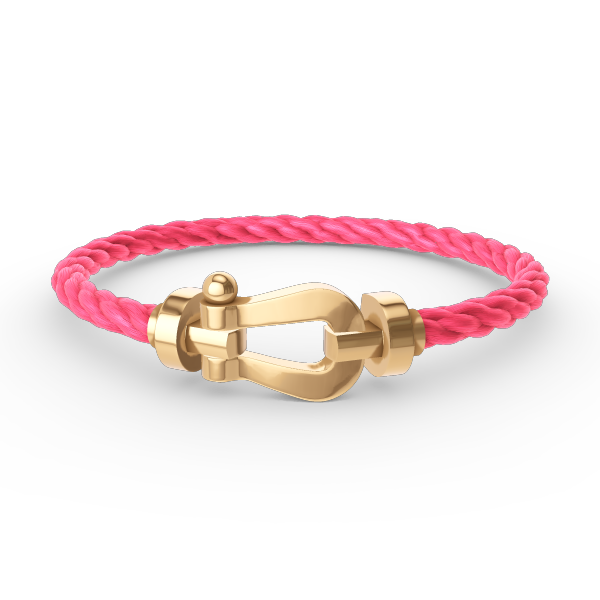 [Loran]FORCE LARGE HORSESHOE BRACELET - GOLD
