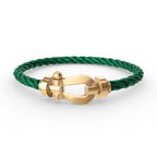 [Loran]FORCE LARGE HORSESHOE BRACELET - GOLD